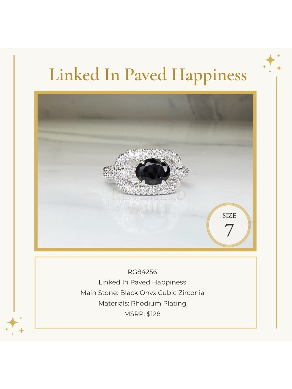 Linked In Paved Happiness - Size 7 - OG